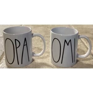 Opa & Omi Coffee Mugs Cups Ceramic